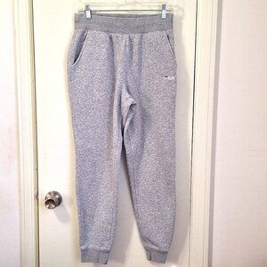 FILA Women's Heavyweight Fleece Joggers/Sweatpants Light Gray Size S